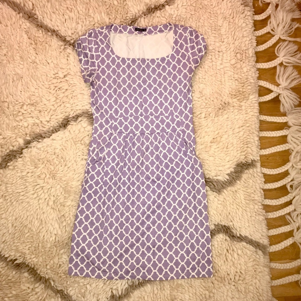 J. McLaughlin Dress Geometric Print
